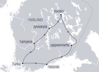 Autorundreise Finnische Seenträume